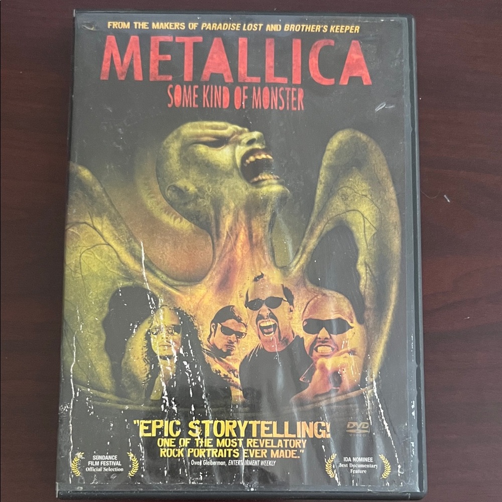 METALLICA Some Kind of Monster DVD
